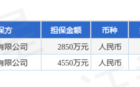 汉威科技披露2笔对外担保，被担保方为嘉园环保有限公司