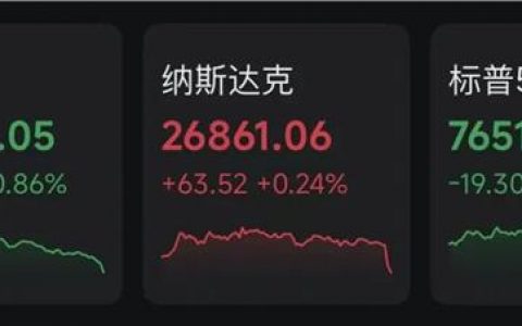 中概股，上涨！存储巨头，业绩大增