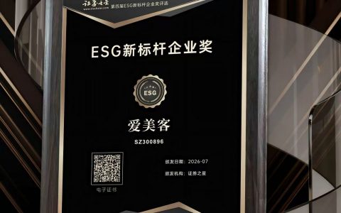 爱美客荣获证券之星ESG新标杆企业奖